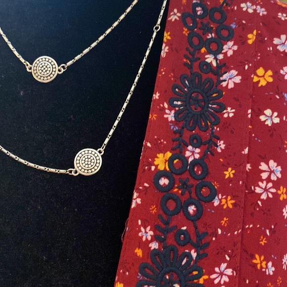 Arizona light weight coverup with embroidered embellishments. Worn once. - Picture 3 of 7